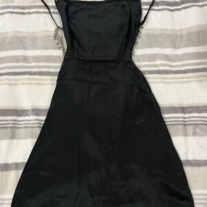 Elegant Black Women's Dress